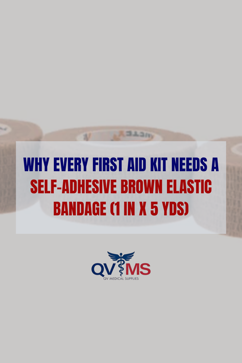 Why Every First Aid Kit Needs A Self-adhesive Brown Elastic Bandage (1 