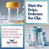 Ditch the Drips, Embrace the Clip: Why Specimen Containers with Transfer Devices Rock!