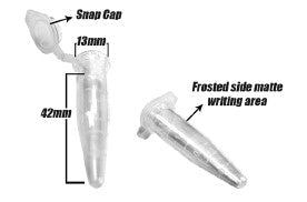 1.5 mL Microcentrifuge (Snap Top)