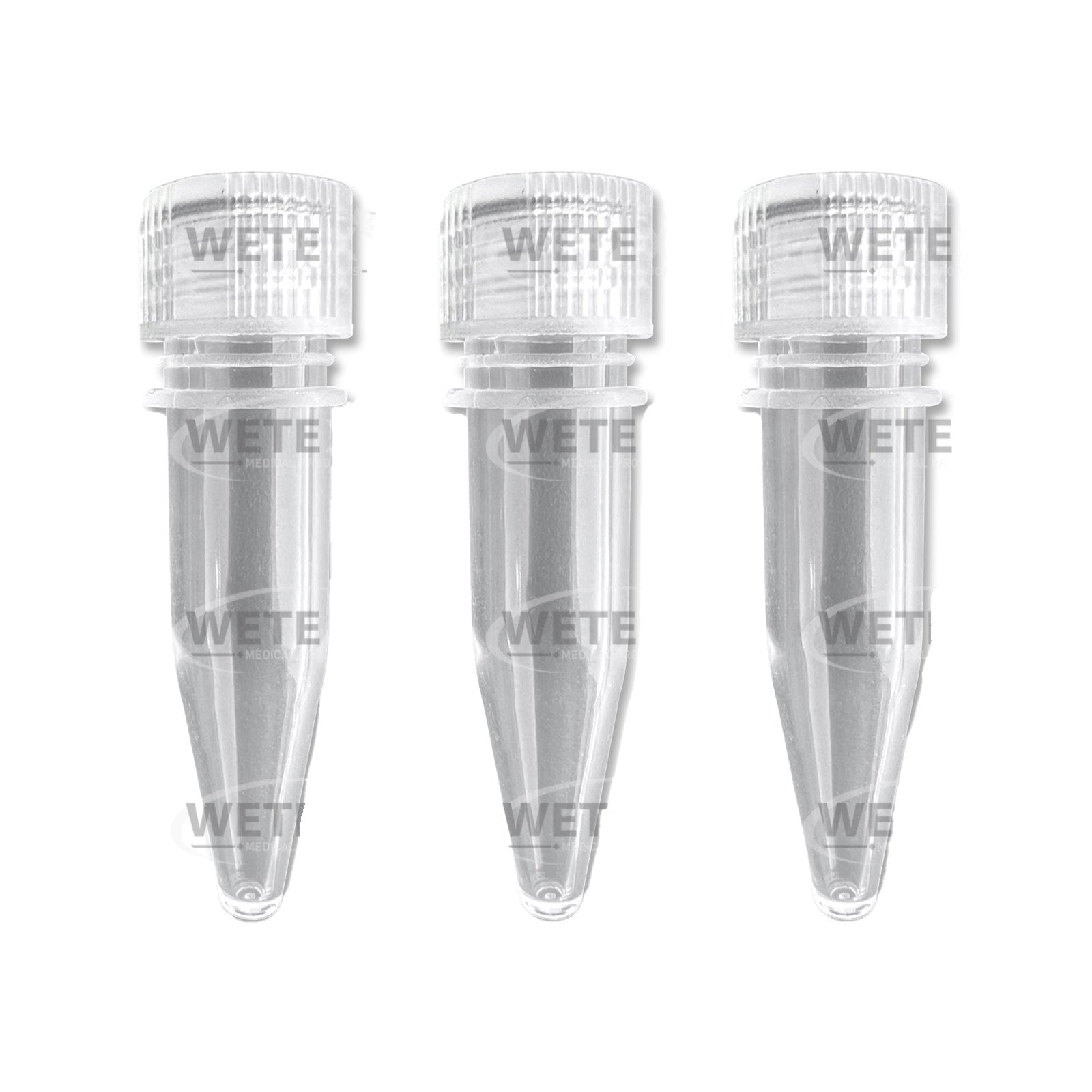 0.5ml Centrifuge Clear Tubes Sterile with Screw Cap