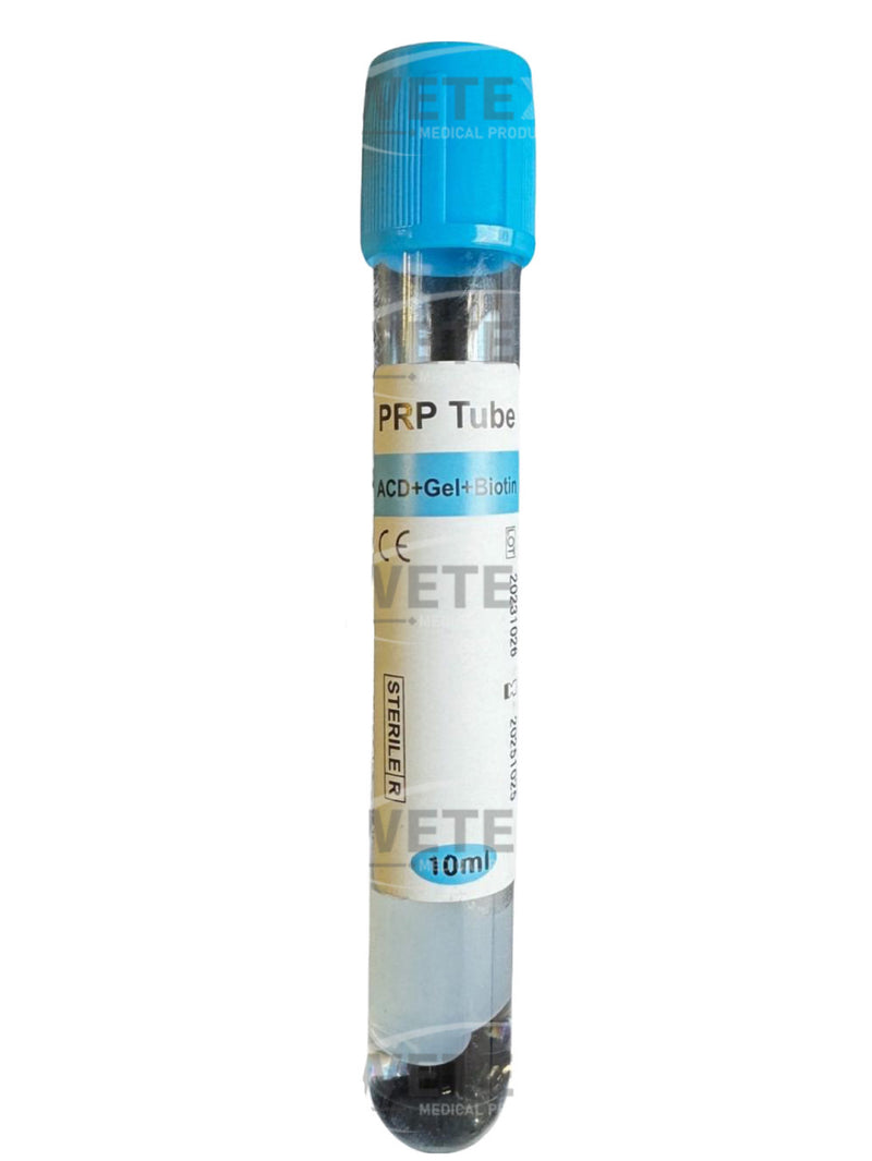 PRP Platelet-Rich Plasma PET 10ML Tubes ACD+Gel Separator+Biotin