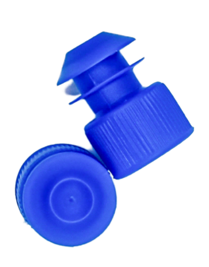 16mm Test Tube Plug Blue Caps Universal Fit