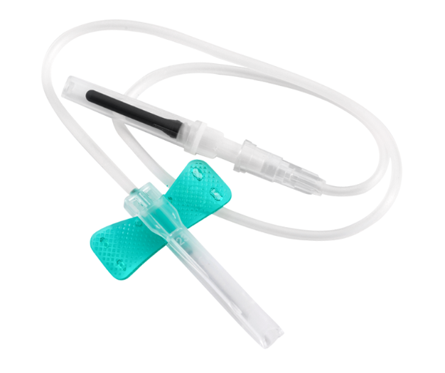 Safety Blood Collection Butterfly Needles 21g - QV Medical Supplies